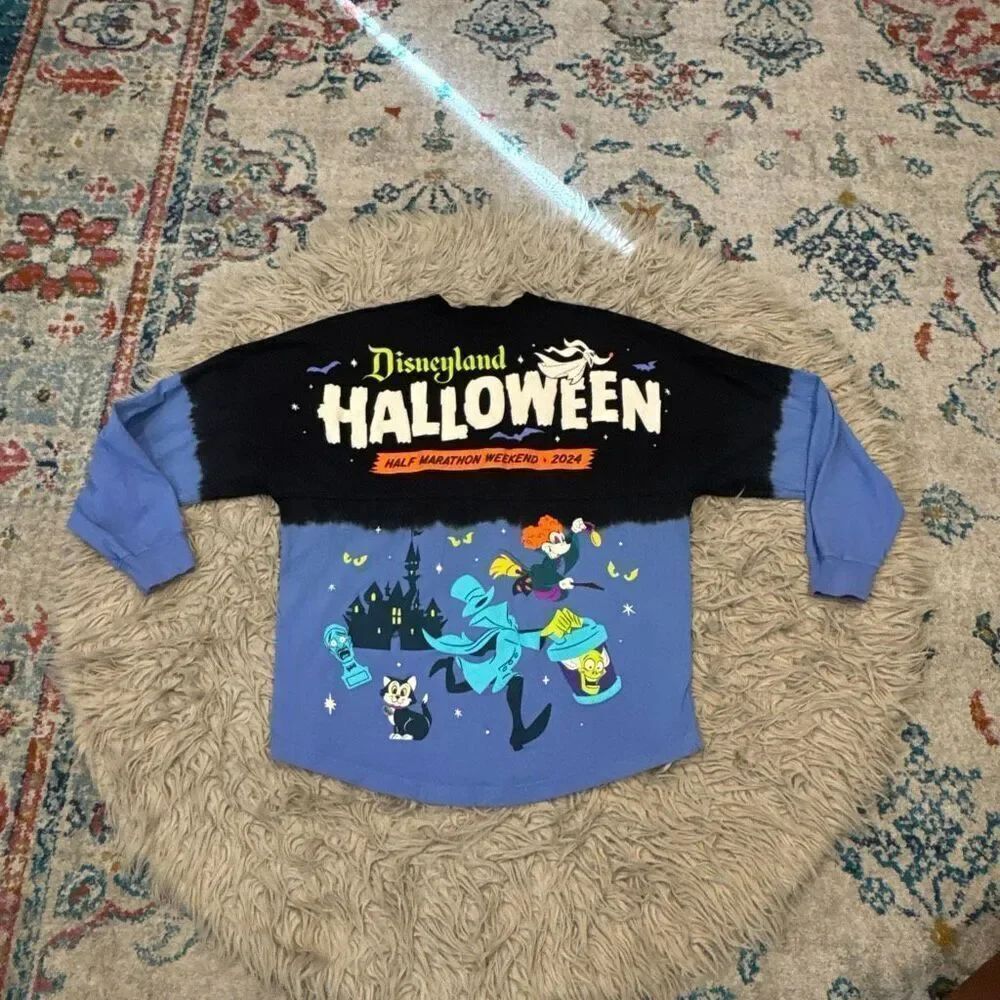 Disneyland Halloween 1/2 Marathon 2024 Spirit Jersey Size Medium